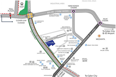 location of Whiteland Urban Cubes 71
